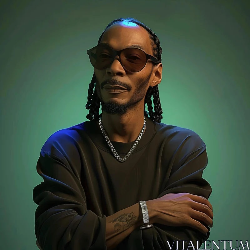 Iconic Image of Snoop Dogg AI Image