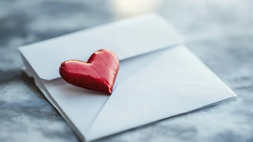 Envelope with Heart