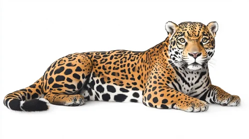 Leopard Lying Down