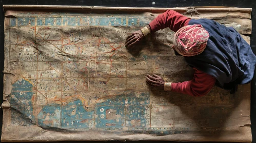 Tracing History on an Ancient Map