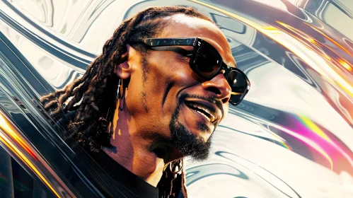 Iconic Snoop Dogg in Stylish Shades