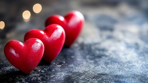 Aligned Hearts: A Valentine's Day Still Life