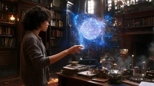 Library Magic: An Individual's Interaction with Light