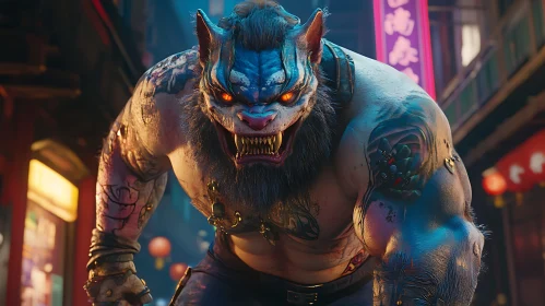 Urban Werewolf: A Creature of the Night