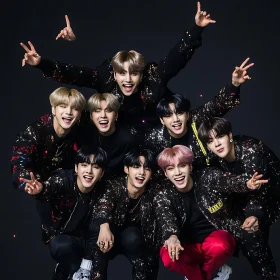 Youthful Joy: A Group Celebration in Style