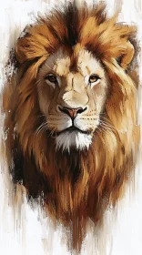 Regal Lion Artwork