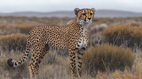 Cheetah on the Savanna