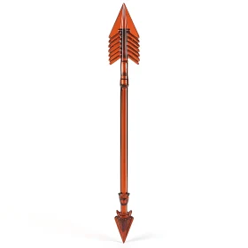 Vintage Arrow on White Background
