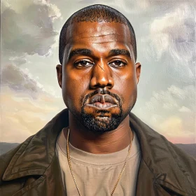 Kanye West Painting