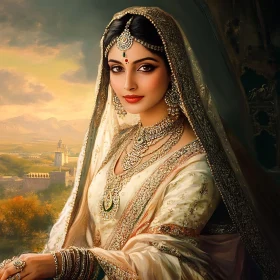 Portrait of a Woman with Jewelry