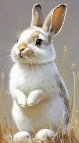 Adorable Rabbit in a Natural Setting