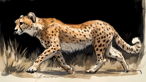 Cheetah Art | Wildlife Splendor
