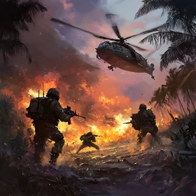 Warriors in Action
