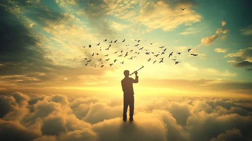 Musical Flight Above the Clouds