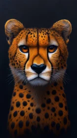 Artistic Cheetah Image
