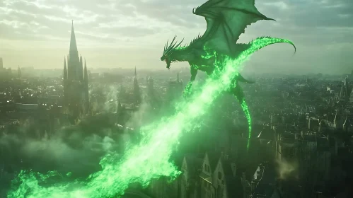 Dragon's Fury: A City Ablaze