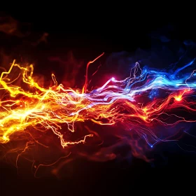 Vivid Light Streaks in Motion