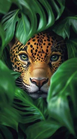 Jungle Leopard Portrait