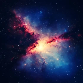 Cosmic Cloud with Stars