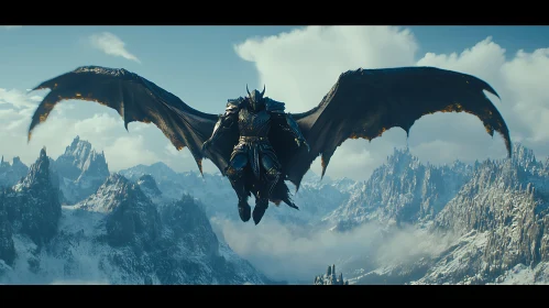 Dark Knight Ascending Mountain Range