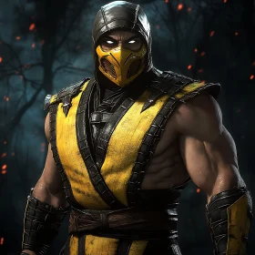 Fierce Warrior in Mortal Kombat