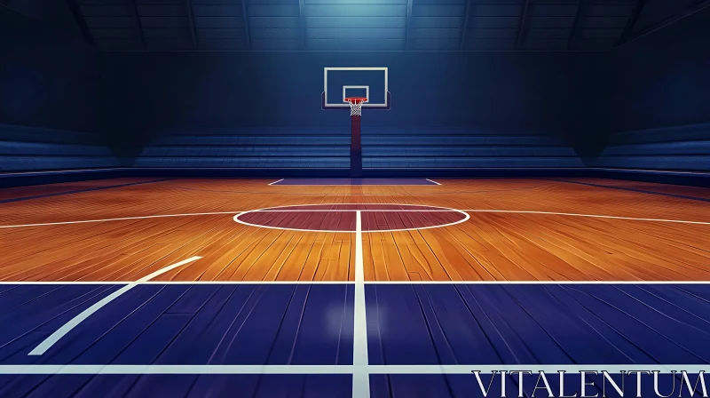 Indoor Court AI Image