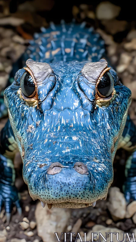 Detailed Alligator Image AI Image