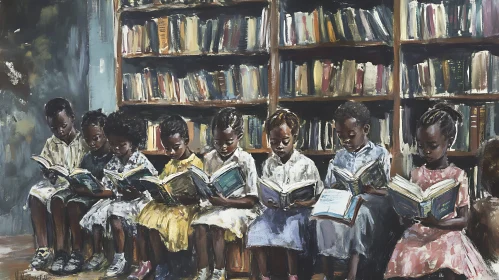 Kids Immersed in Literature