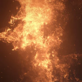 Bright Hues of Consuming Fire