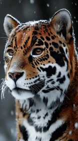 Jaguar in the Snow