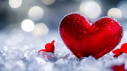 Frozen Heart: A Study in Red and Ice