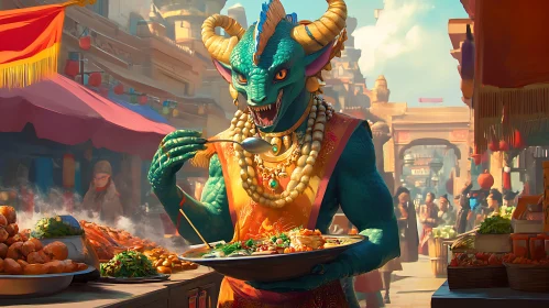 Fantasy Feast: Dragon at the Market