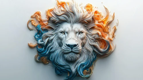 Majestic Lion Artwork