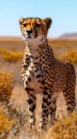 Cheetah in Natural Habitat
