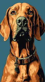 Stylized Canine Portrait
