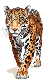 Wild Jaguar Artwork