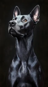 Regal Canine Gaze