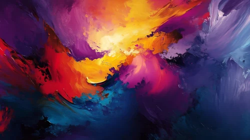Swirling Brushstrokes