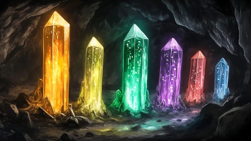 Prismatic Gems in Subterranean Realm