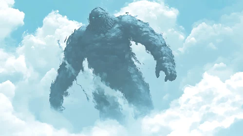 Ethereal Monster Among the Clouds