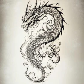 Dragon Illustration - Fantasy Art