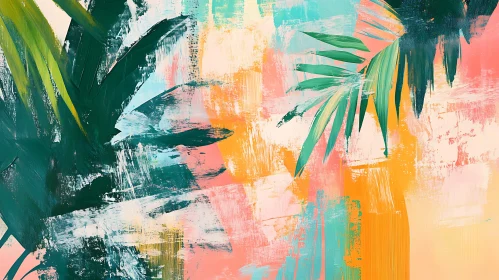 Tropical Brushstrokes