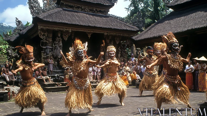 AI ART Cultural Dance Performance in Bali