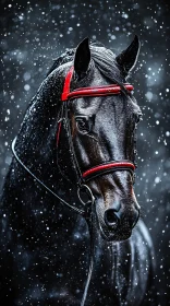 Equine Grace in Winter