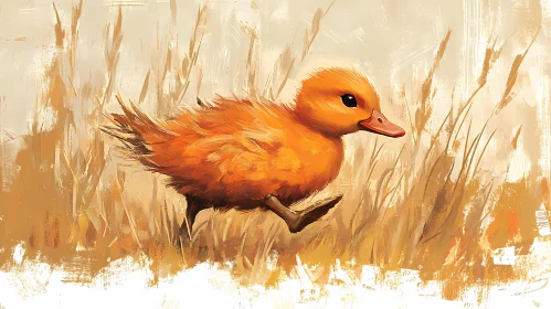 Artistic Duckling in the Wild