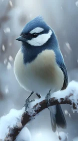 Winter Beauty Bird