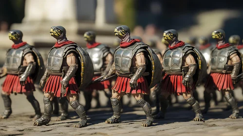 March of the Turtle Warriors
