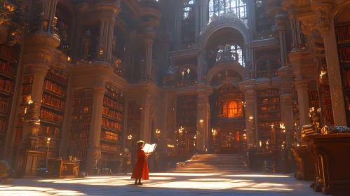 Reader in a Vast Library