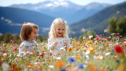 Children's Laughter in Nature