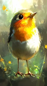 Colorful Bird Illustration